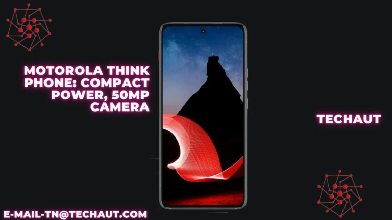 Motorola Think Phone: Compact Power, 50MP Camera